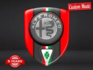 Alfa Romeo Pegatinas Traseras Carreras Auto Lujo Personalizable